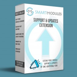 Extension du support et actualisations pour les modules (1 an)