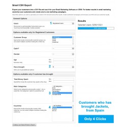 Listas CSV Inteligentes para Prestashop