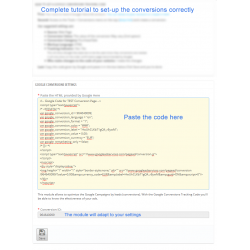 Conversiones de Google Adwords para Prestashop
