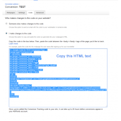 Conversiones de Google Adwords para Prestashop